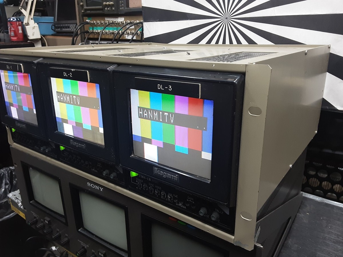 Ikegami6インチカラーモニターTM6-1AV中古動作品の出品です。 Ikegami