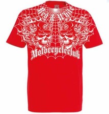 Hells Angels Support 81 Big Red Machine T-Shirt MOTORCYCLECLUB Allover NEU ROT