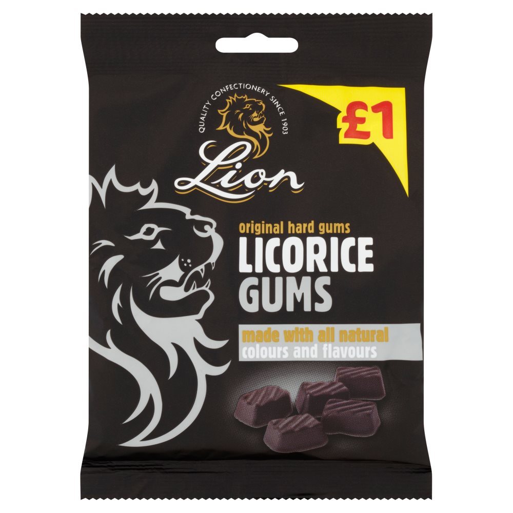 Lion Original Hard Gums Licorice Gums (150g x 3) eBay