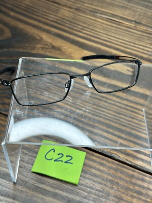 Oakley COIN サテンブラック　OX5071-0152 Oakley Ox5071 0152 Coin Black Satin Eyeglasses Authentic 52 for