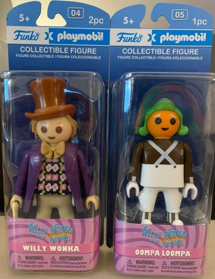 Funko X playmobil Willy Wonka/Oompa Loompa Action Figures 849803077792 | eBay