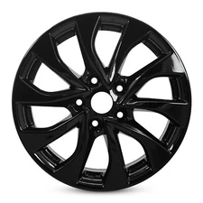 For Nissan Sentra OEM Design Wheel 16" 2016-2019 GLOSS BLACK Single Rim 62756