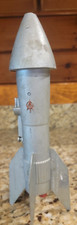 Rare Vintage Rocket Bank Berzac Creation 1957 Astro Mfg E Detroit
