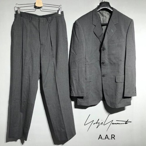 A.A.R yohji yamamoto setup suit AL gray