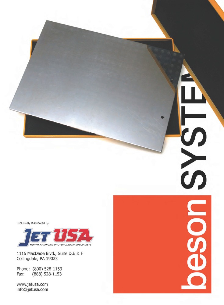 BESON MAGNETIC HOT FOIL STAMPING SYSTEM - SAVE $$$ w/ Bi-Metal Technology
