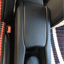 3 Pcs Leather Center Armrest Box Case Cover Trim For Honda Civic 2016/2017/2018