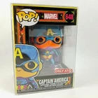 Funko Pop Marvel CAPTAIN AMERICA 648 Black Light Target Exclusive Mint Protector