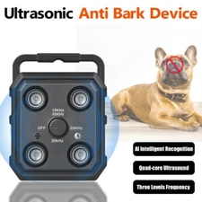 Mini Ultrasonic Dog Repeller High Power Anti Bark Device Long Range Pet Training