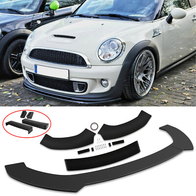 Front Bumper Lip Splitter Spoiler For MINI COOPER R50 R53 R55 R56 R58 ...