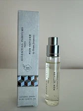 Essential Parfums MON VETIVER Eau de PARFUM Spray Travel Size Mini .33oz/10ml