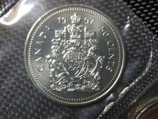 1997 Canadian Prooflike 50 Cent ($0.50) Fifty Cent