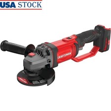 High Performance Battery Powered Angle Grinder 8500 RPM Tool Only Metal Housing