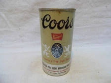 COORS BANQUET 11 OZ ALUMINUM FLAT TOP BEER CAN~ADOLPH COORS, GOLDEN, COLORADO #3