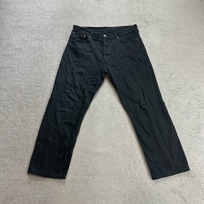 LEVIS Jeans 501 Herren Vintage Hose W38 L30 Regular Straight 29510 Schwarz Denim