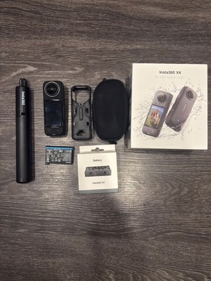 Insta360 X4 - ONE X4 8K 360 + Invisible Stick + Extra Battery