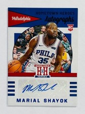 2019-20 Chronicles Hometown Heroes Marial Shayok Blue Autographs RC /49