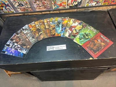WARLANDS 1-12 7 vol. 2 1-5 + #0 issue + Three Stories Special