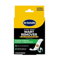 Dr Scholls Wart Remover Treatment Cream 14 Count Removes Warts in 2 Treatments