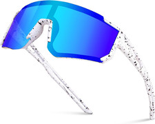 Polarized Kids Sunglasses, Youth Baseball Sunglasses for Boys Girls, Cycling Sun