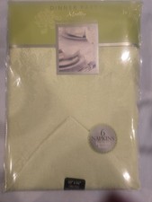 Homewear Dinner Party Medley Sage Tablecloth 60x84 Oblong w/ 6 Napkins NIP