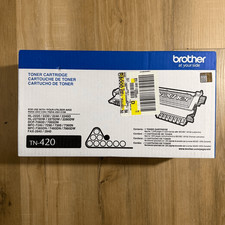 New Genuine Brother TN-420 Black Toner Cartridge OEM Sealed Office Supply