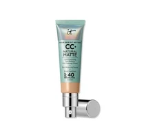 IT Cosmetics CC+ Oil-Free Matte Full Coverage Cream SPF 40 – Medium $47 MSRP