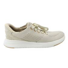 Womens 7.5 Mens 6 Kizik Lima Hands Free Shoes Sneakers Slip On White Cream
