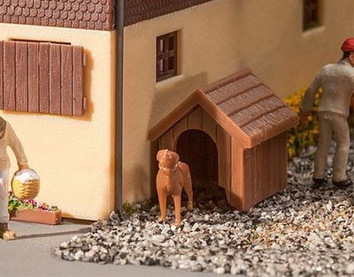 Faller H0 180939 Hundehütte mit Hund