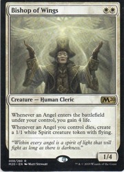 Bishop of Wings - Core Set 2020 (M20) #8 Rare MTG