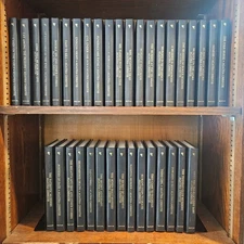 Lot of 36 - Agatha Christie Murder Mystery Collection Deluxe Leatherettes Bantam