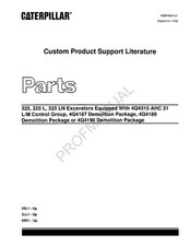 Caterpillar Cat 325 325 L 325 LN Excavator Parts Catalog Manual HEBF0844