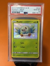 2019 Pokemon Sun & Moon Rowlet #SV2 PSA 10 - Hidden Fates on eBay