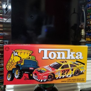 Action 1/24 #27 KENNY IRWIN TONKA 1997 HOOD OPENING FORD TBIRD Bank Nu in C9 Box