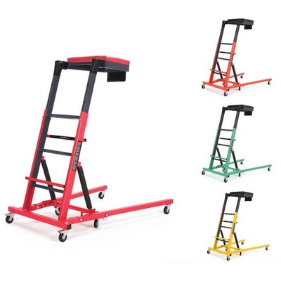 Automotive Creeper Adjustable Height 49''-69'' 400 lbs Heavy-Duty Engine Creeper