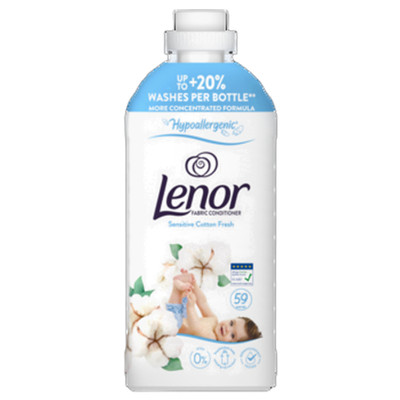8700216724470 Lenor Płyn do płukania tkanin sensitive cotton fresh 1,239l, 59 pr