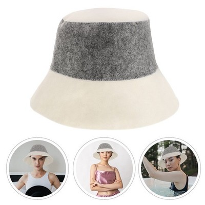  2 Pcs Saunakappe Für Damen Saunahut Männer Saunahaube Herren Russischer