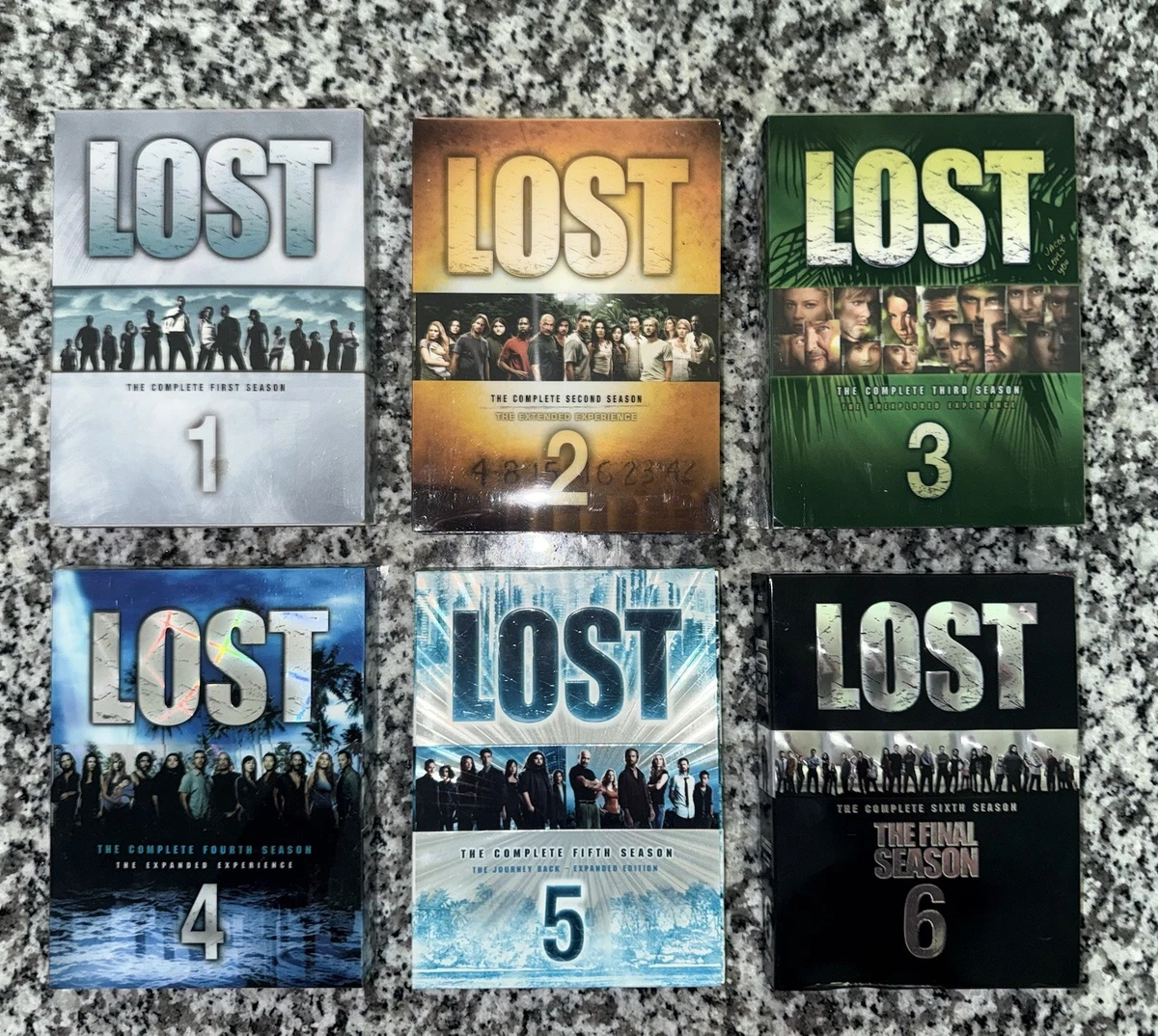 Lost Season 1 6 DVDs & Blu-ray Discs for sale - eBay