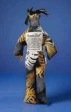 New Original DAMMIT DOLL - Stress Relief Plush Doll Green  Palm Leaves Design