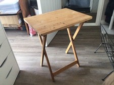 Pine Folding Occasional Table