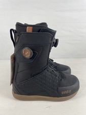 Open Box ThirtyTwo Lashed Double BOA Men's Snowboard Boots, Black/Gum, M10 MY26