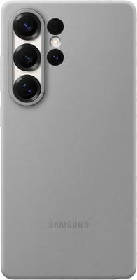 Original / Offizielle Samsung Galaxy S25 Ultra Silikon Hülle / Cover - Grau - Neu