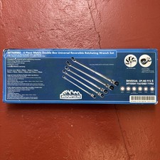 Mountain Rm6 5-piece Reversible Double Box Ratcheting Wrench Set