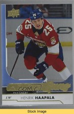 2017-18 Upper Deck Young Guns Silver Foil Henrik Haapala #496 READ 3ir
