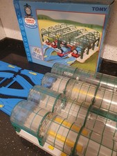 Tomy TrackMaster Knapford Train Station Set withl Box