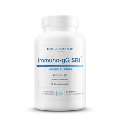 Biotics Research Immuno gG SBI Dietary Supplement 120 Capsules - Free Shipping