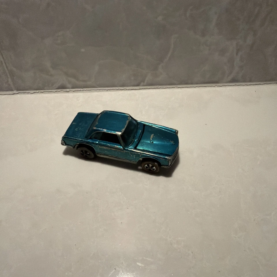 RARO VINTAGE Hot Wheels Mercedes Benz 280 SL (Verde) ¡Con Capucha Abierta! Foto 4 de 4