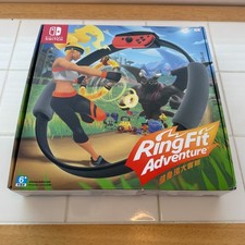 Ring Fit Adventure Nintendo Switch Game with Ring, Leg Strap in Original Box