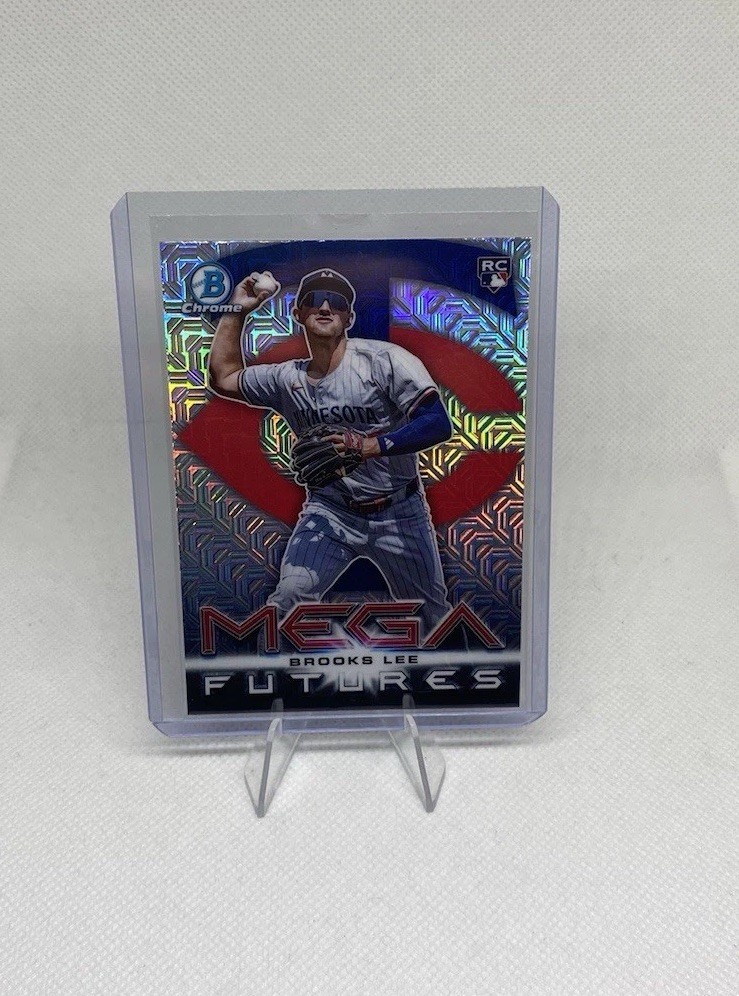 2025 Bowman Chrome Brooks Lee Mega Futures Mojo Case Hit SP #BMF-4 Twins