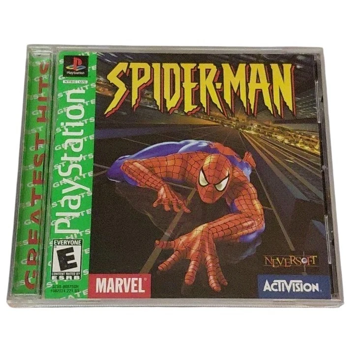 【新品未開封】PS SPIDER-MAN スパイダーマン PS1 Spider-Man - PlayStation: Pc: Video Games - Amazon.ca