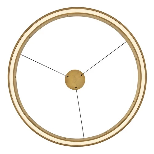 Fredrick Ramond FR41476 Althea 38"W LED Ring Chandelier - Black - Picture 10 of 12